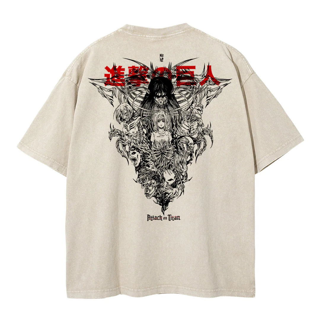 AoT 'Freedom' 2-Sided Vintage Tee